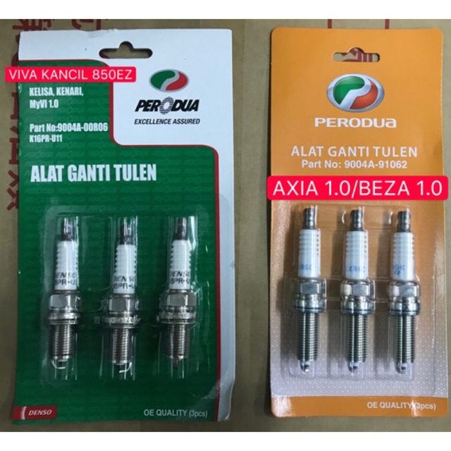 tukar spark plug myvi