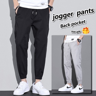 Ready Stock Quick Dry Jogger Pants Men Solid Color Sweatpants Men Sport Pants Men Unisex Seluar Track Lelaki Plus Size