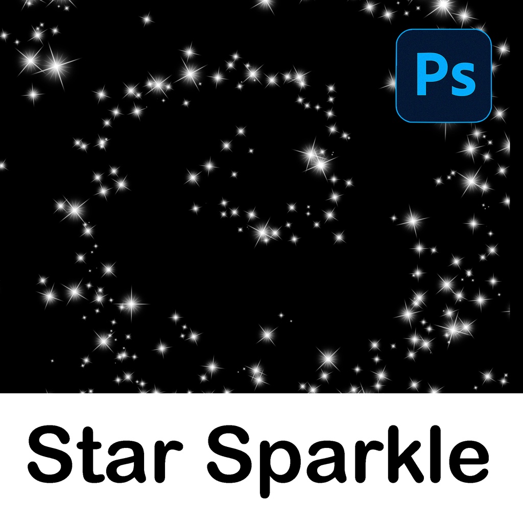 [P002] Adobe Star Glitter Sparkle brushes (25 brushes) Shopee Malaysia