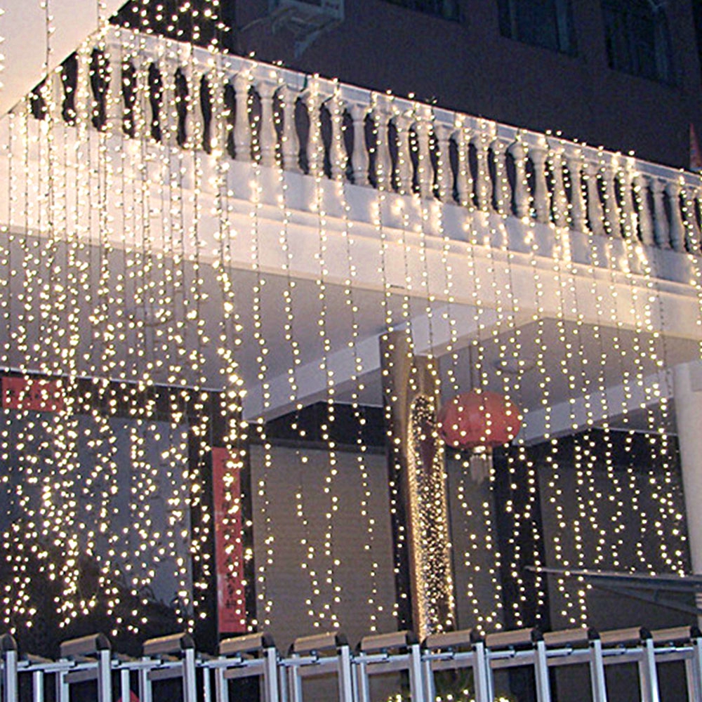 Led Curtain Lights Indoor Outdoor Window Curtains String Lights