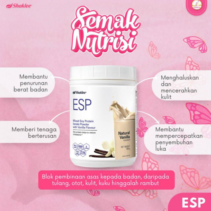 ESP Mixed Soy Protein Isolate Powder with Vanilla Flavour | Shopee Malaysia