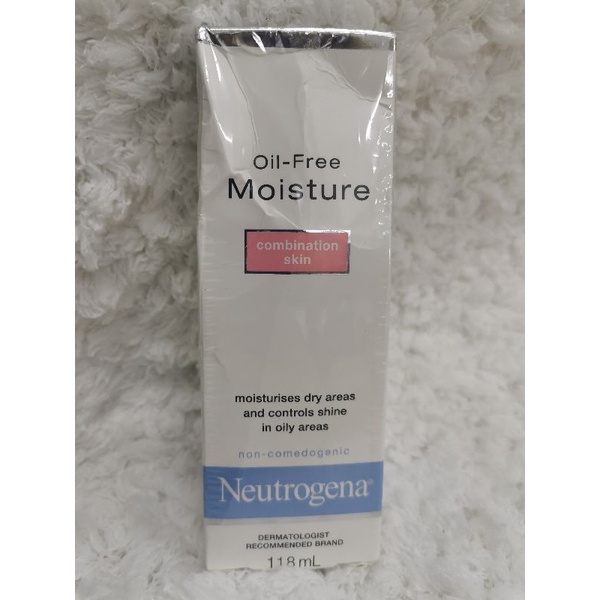 Neutrogena Oil Free Moisture Combination Skin Moisturizer 118ml