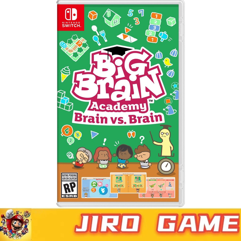 NSW Nintendo Switch Big Brain Academy Brain vs Brain Chi/Eng Version