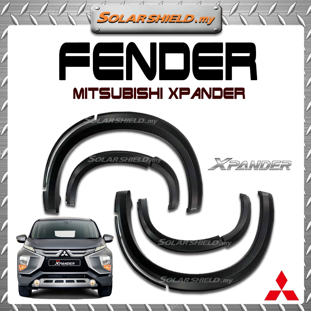 Mitsubishi Xpander Wheel Arch Fender (4pcs/set) Shopee Malaysia