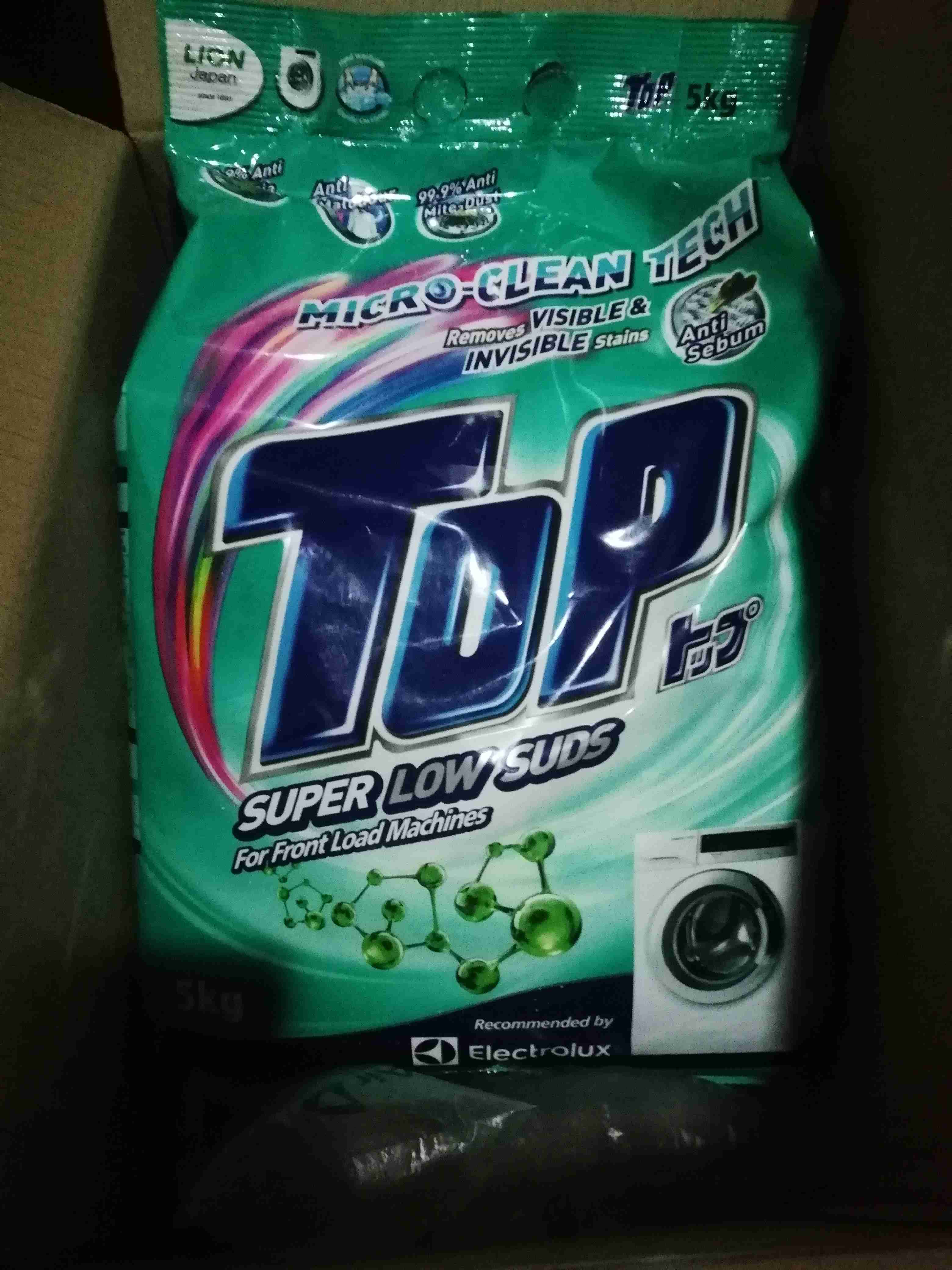 Top Detergent Powder Super Low Suds 5KG Shopee Malaysia