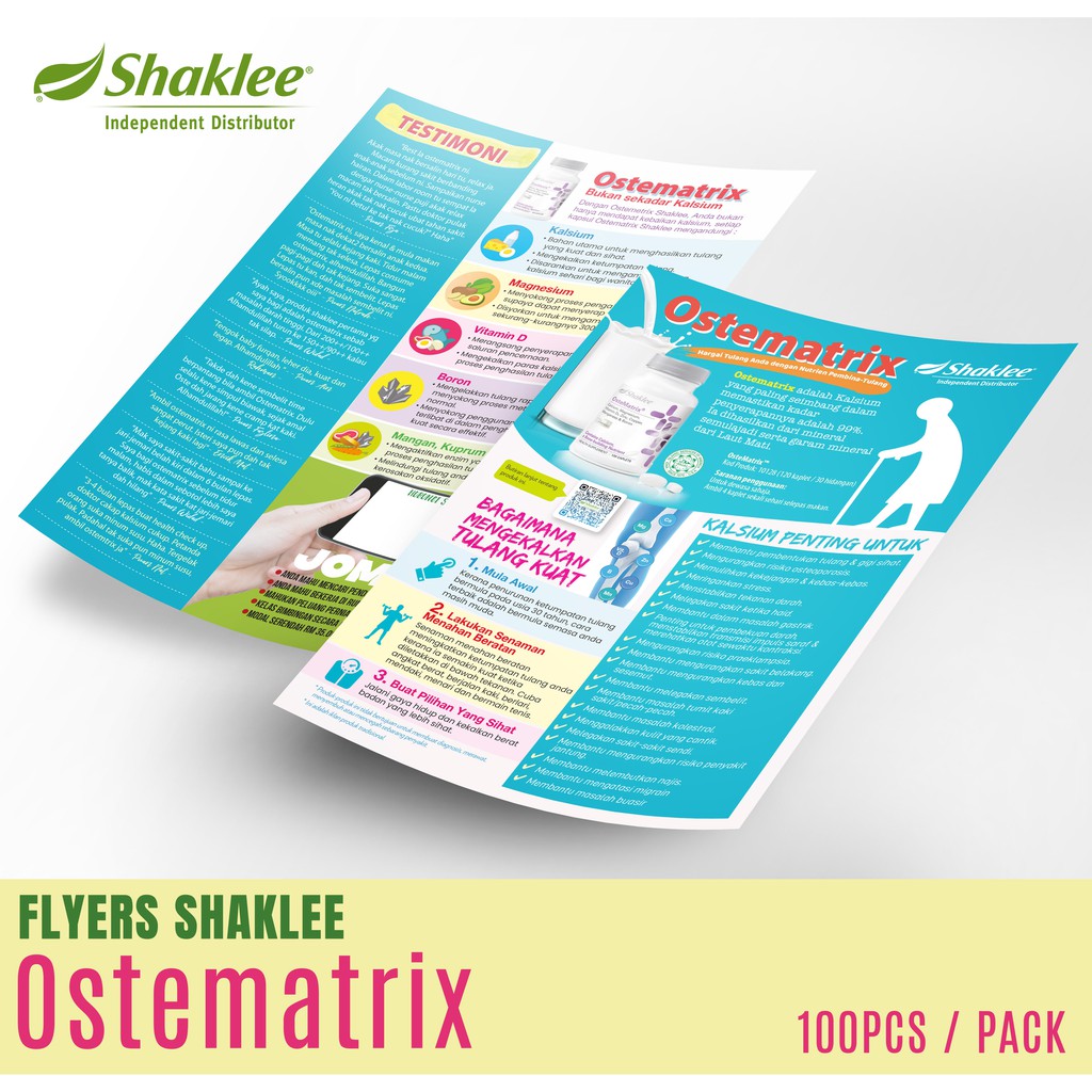 Buy Flyers Ostematrix Shaklee Seetracker Malaysia