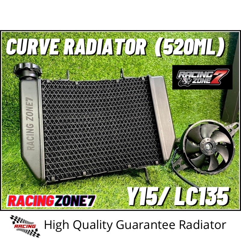 Curve Radiator Racing Besar Lc Y Y Y Zr Radiator Besar Coolant Tangki Radiator Kipas