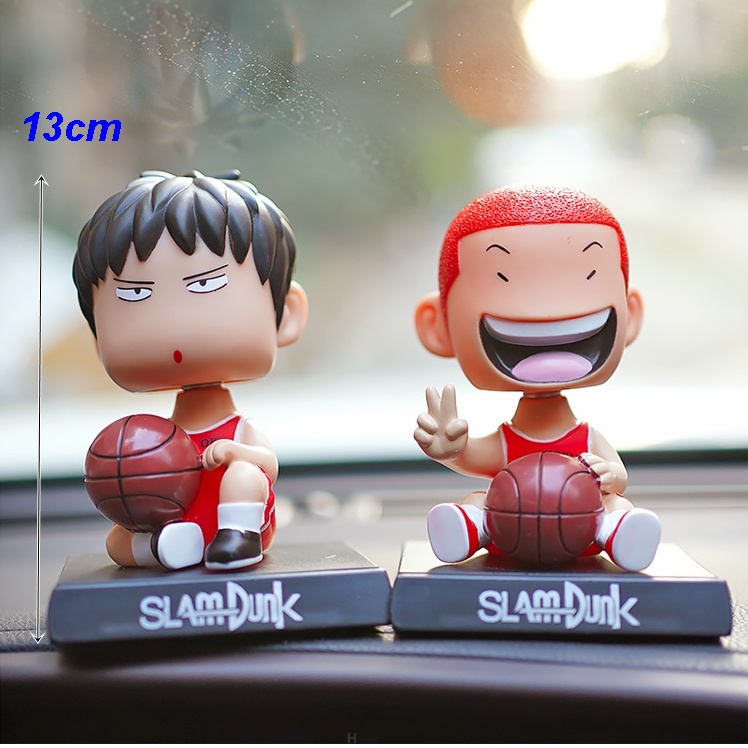 Slam Dunk Cute Version Shaking Head Toy Car Home Decor Toys 13cm