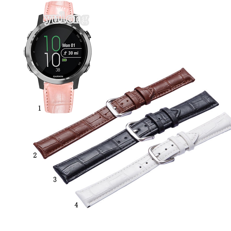 garmin forerunner 645 leather strap