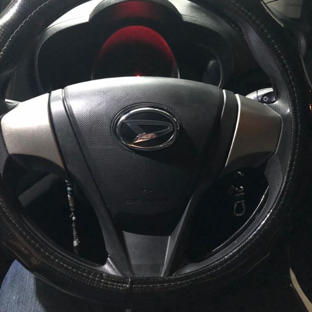 Emblem steering daihatsu sirion myvi axia pnp alza 