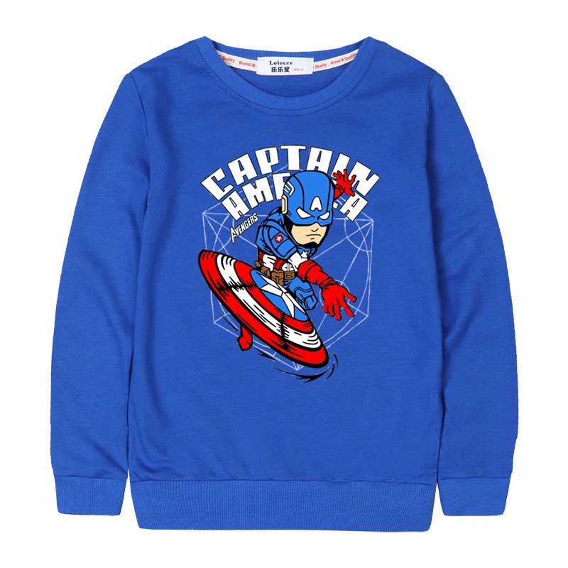 captain marvel crewneck