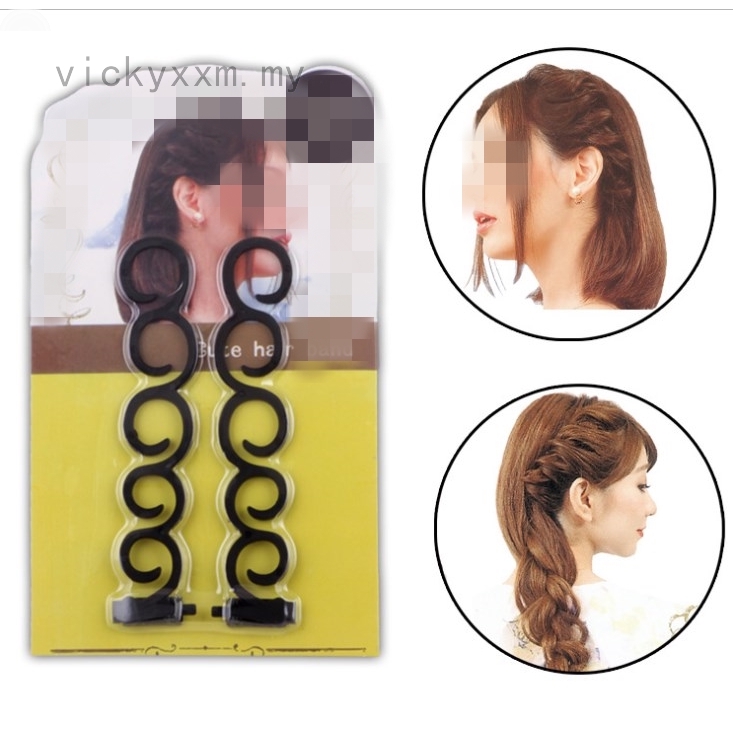 Hair Twist Centipede Styling Braid Clip Stick Bun Maker Diy