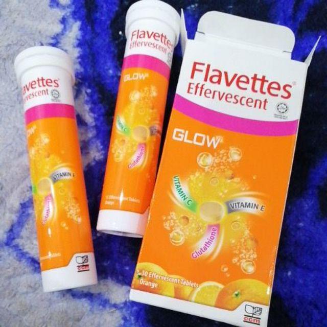 FLAVETTES Glow 30's (Vitamin C 1000mg + Vitamin E 15iu ...