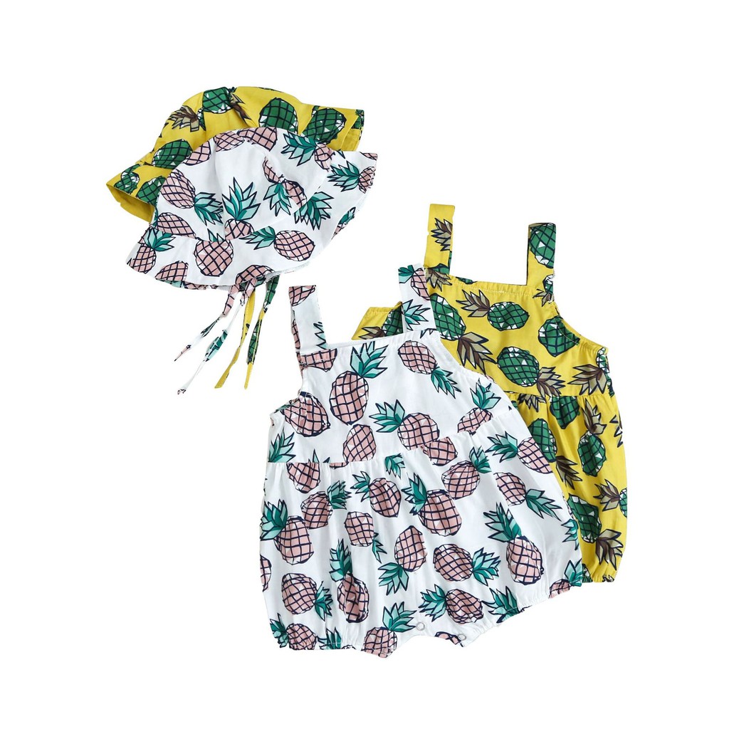 fruit print baby clothes