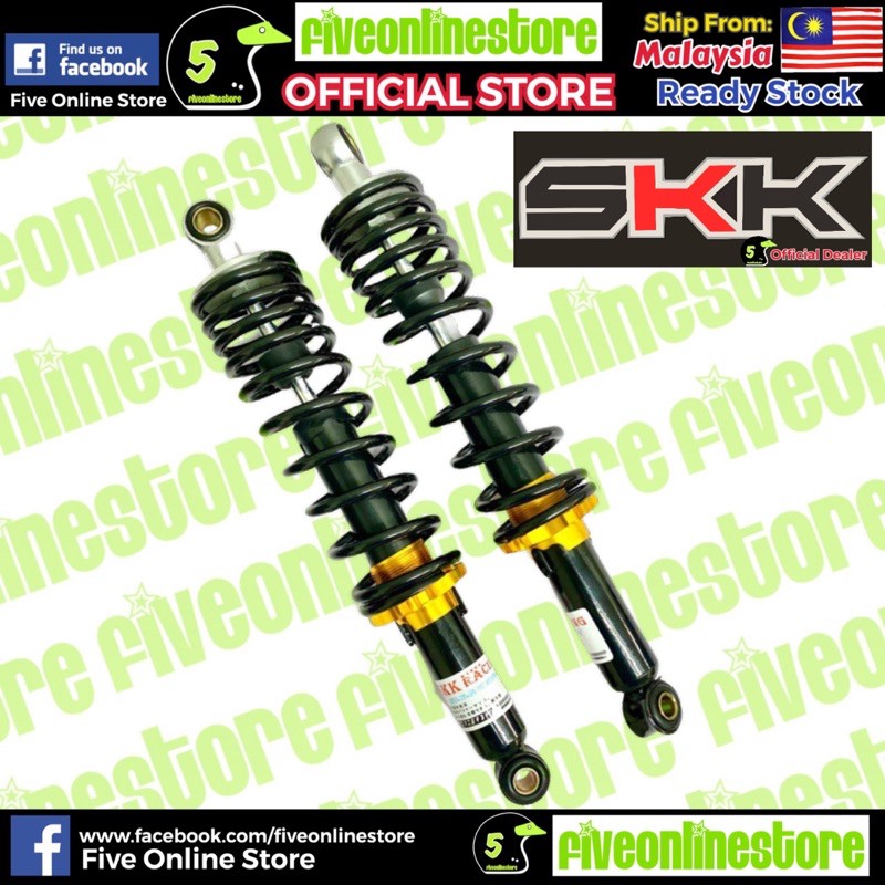 Skk Racing Adjustable Absorber 280mm 320mm 330mm 340mm Lagenda Kriss Ex5 Wave 100 110 125 Dash Bonus Sport Apido Espada Shopee Malaysia