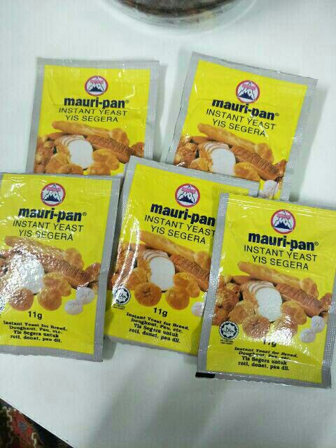 Mauri Pan Instant Yeast 11g Yis Segera Mauri Pan 11g Shopee Malaysia