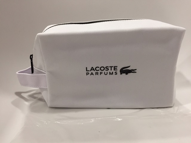 lacoste parfums duffle bag