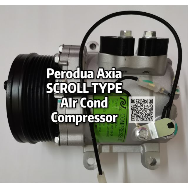 PERODUA AXIA SCROLL TYPE AIR COND COMPRESSOR  Shopee Malaysia