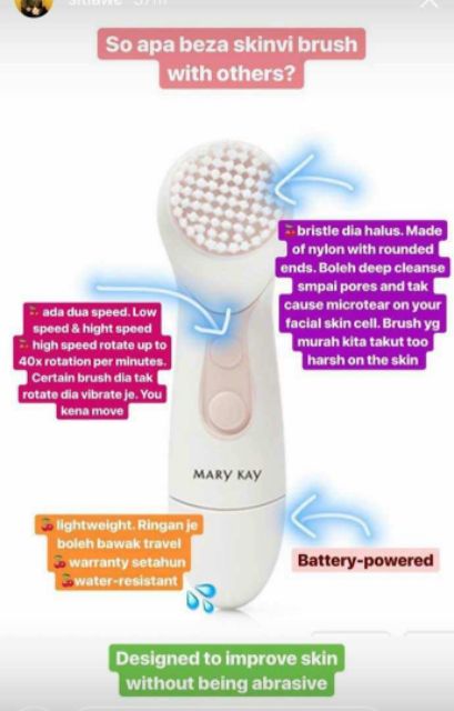 Mary Kay Skinvigorate Brush Shopee Malaysia