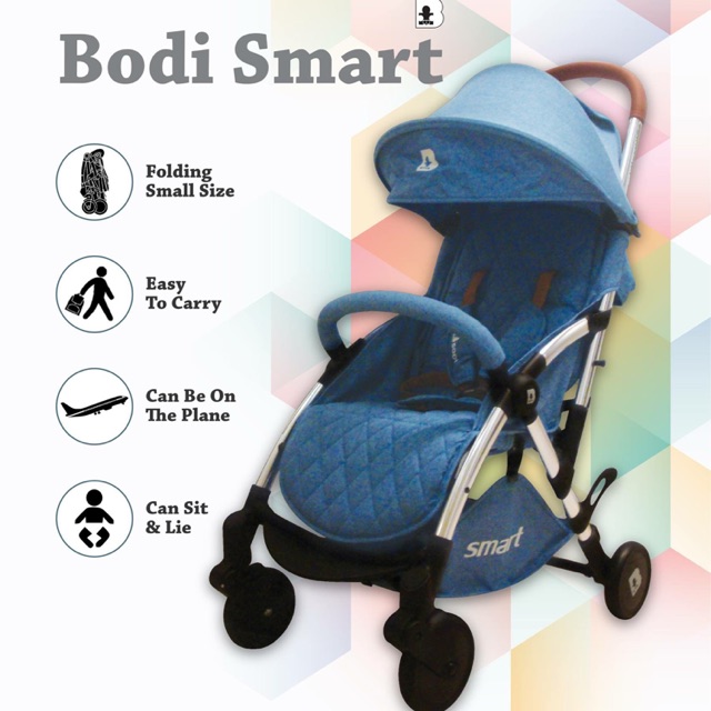 Bodi Smart compact stroller | Shopee 