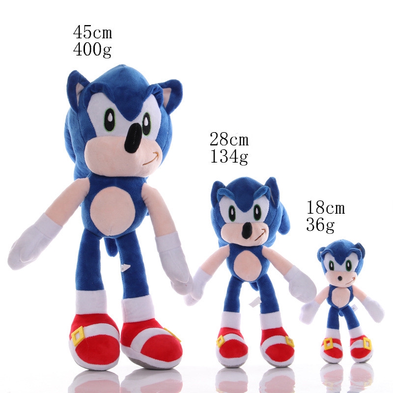 sonic the hedgehog stuffed animal