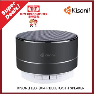 kisonli bluetooth speaker led 803