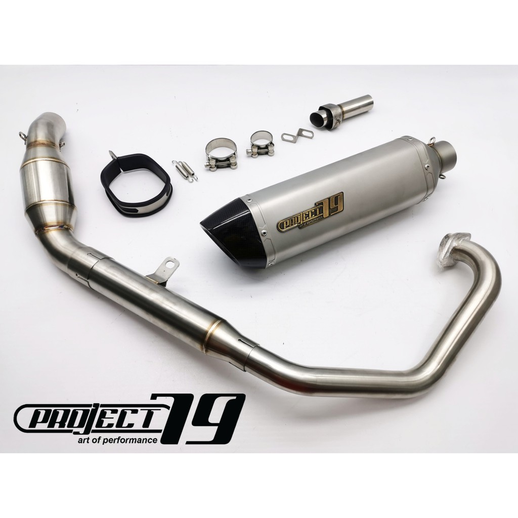 Project79 Exhaust CF Moto NK250 250SR Ekzos Tabung Power Boom Stainless ...