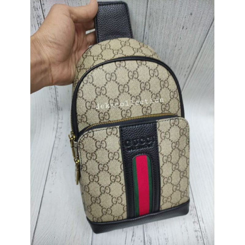 mens gucci sling bag