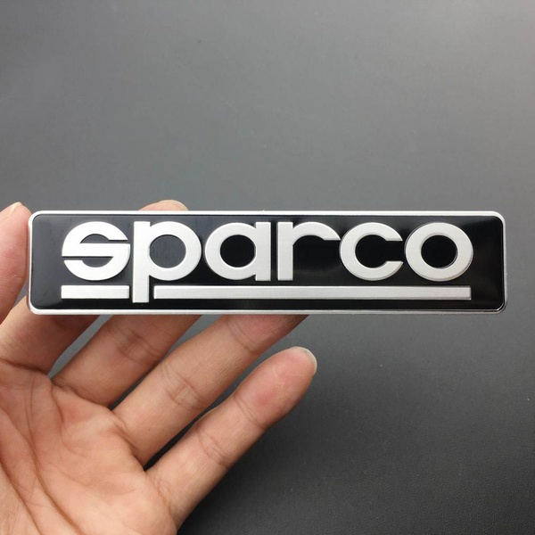 Aluminum Auto Car Racing Sport Metal Emblem SPARCO Logo Badge Decal Sticker  | Shopee Malaysia