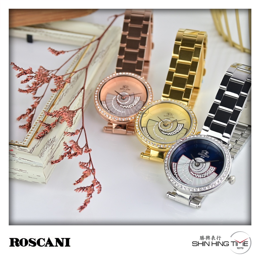 Buy Authorized Roscani Paris Women Analogue Ip Rose Gold Stainless Steel Band Watch Bl E35 Seetracker Malaysia