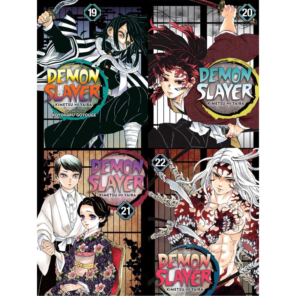 Demon Slayer Kimetsu No Yaiba Manga Chapter 1 5 Coloured Version Completed Shopee Malaysia