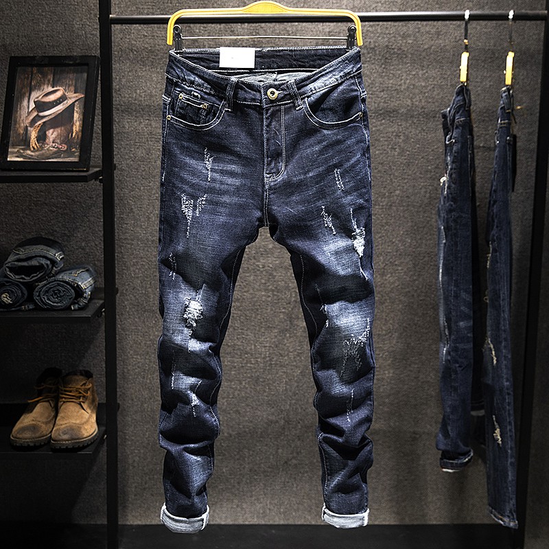 damage jeans ka design