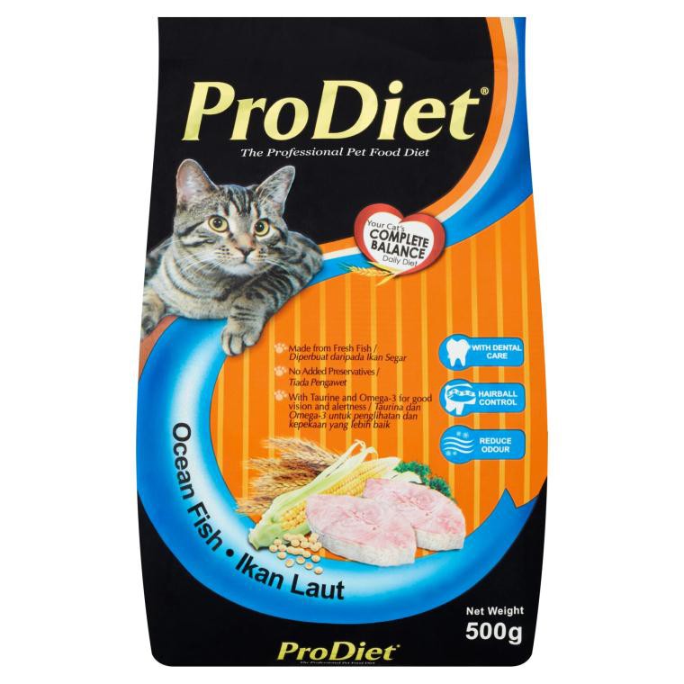 ProDiet Ocean Fish Dry Cat Food 500G | Shopee Malaysia