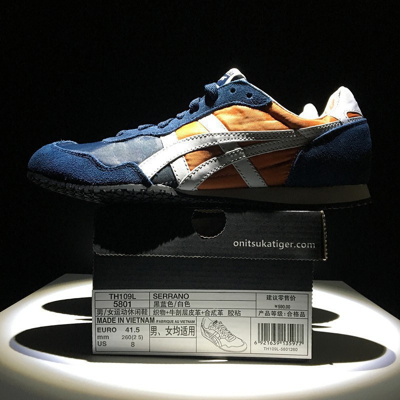 Onitsuka Tiger Blue Orange Cheap Online