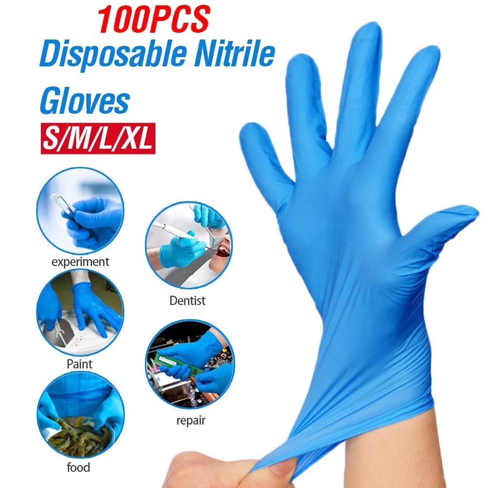 Latex Powder Free Surgical Glove Disposable Examination Nitrile Glove Rubber Latex Free Medical