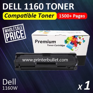 Dell B1160 / B1160w / B1163 / B1165 Compatible Laser Toner Cartridge ...