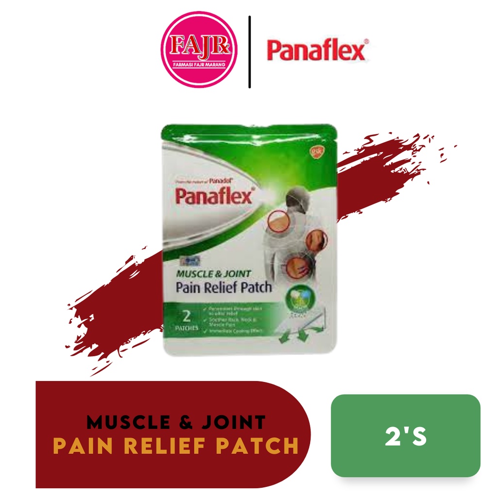 PANADOL Panaflex Muscle And Joint Pain Relief Patch 2's Shopee Malaysia