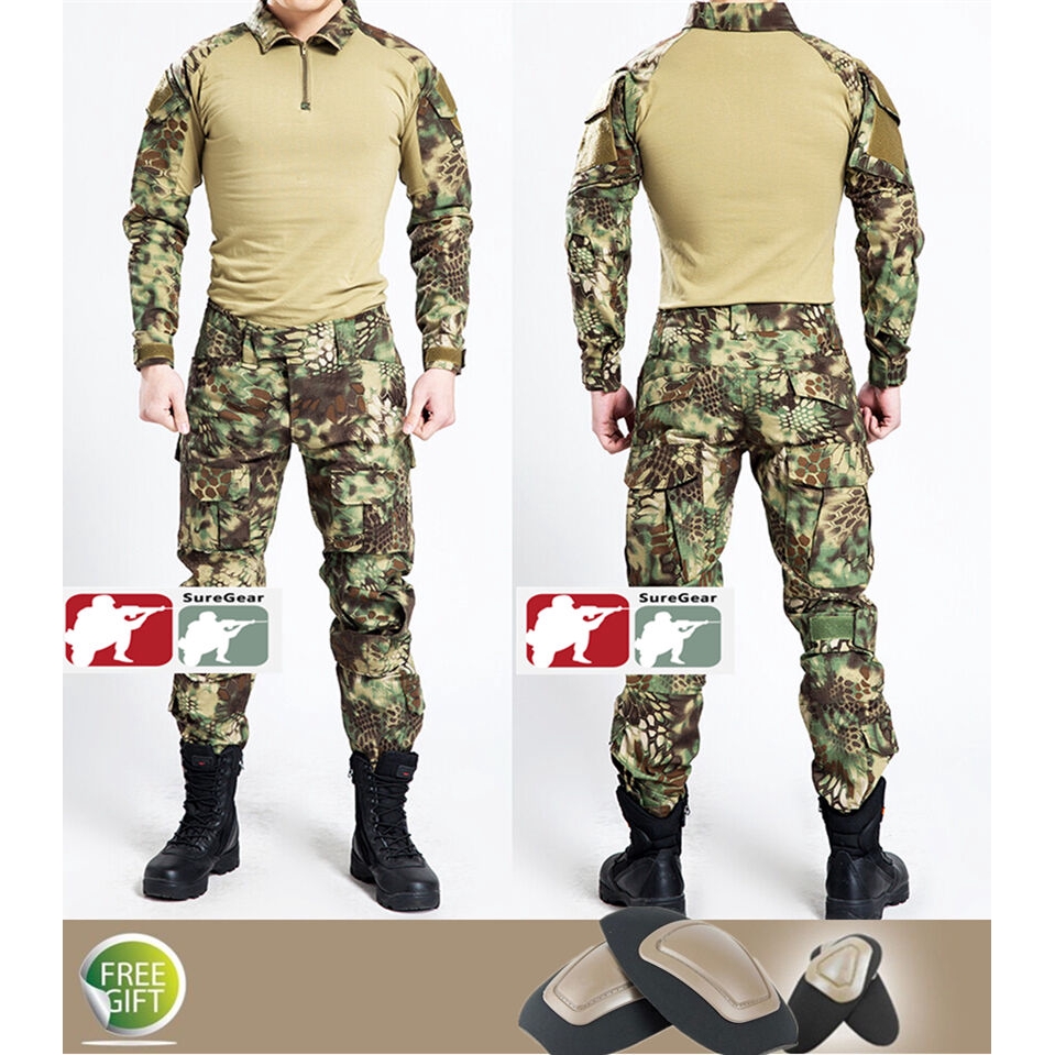TYPHON Gen3 G3 Combat Suit Shirt Pants Tactical Airsoft Military Uniform Kryptek 