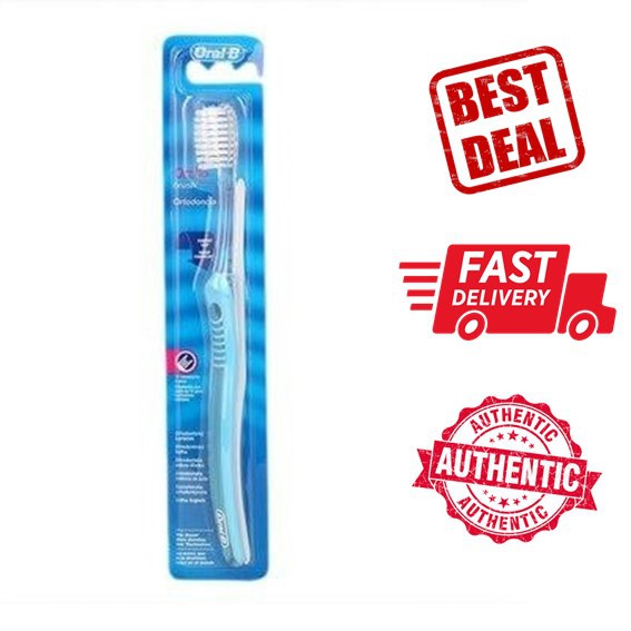 NWE Oral B Soft Orthodontic Braces Ortho Toothbrush | Shopee Malaysia