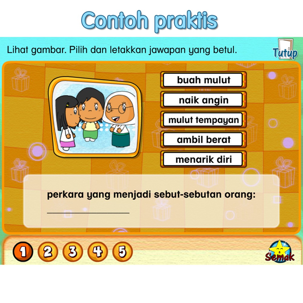 Unik Online Programme Iskor Tatabahasa Untuk Sekolah Rendah Learn Malay Grammar For Primary Students 小学国语马来文语法线上课程 Shopee Malaysia