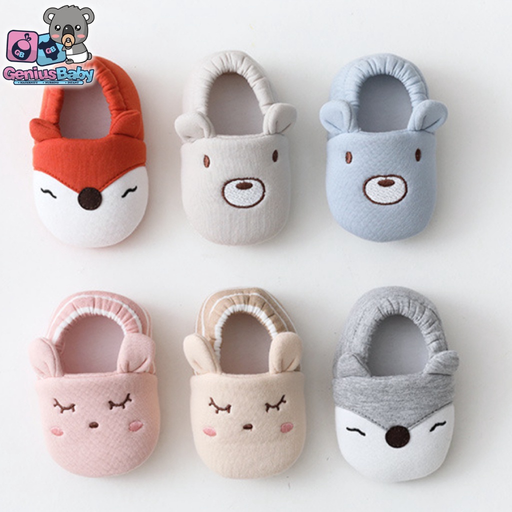 [ Genius Baby House ] 0-6m / 6-12m / 12-18m Baby Shoes Socks S3023