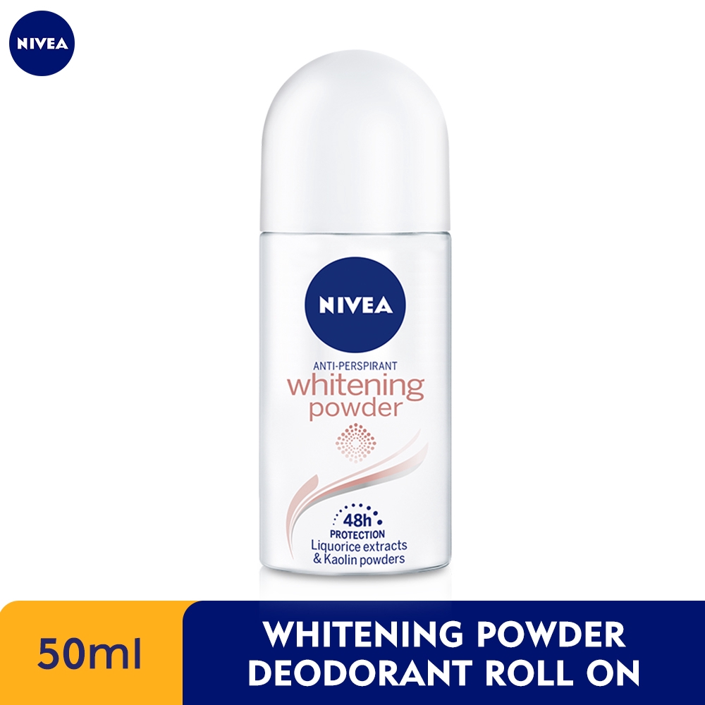 NIVEA Female Deodorant Roll On - Whitening Powder 50ml