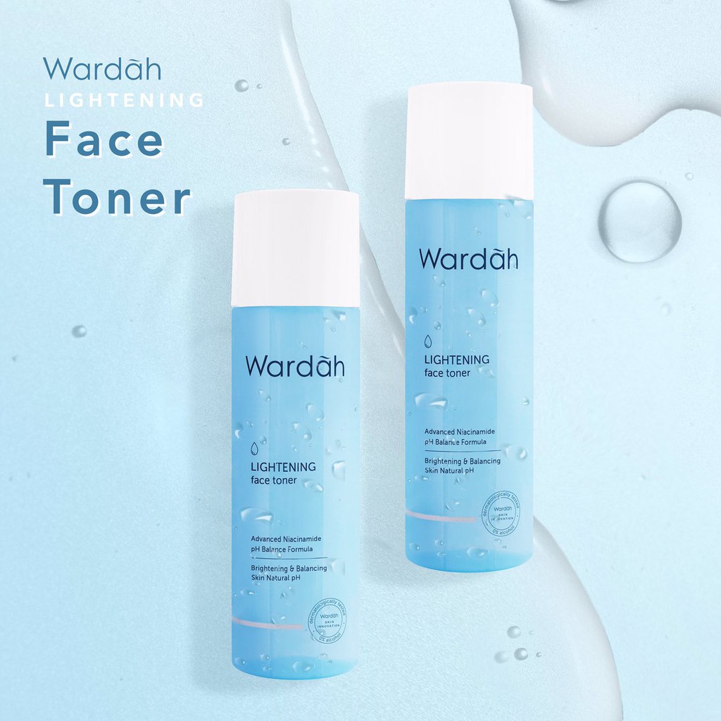 Wardah Lightening Face Toner 125ml New Packaging Shopee Malaysia