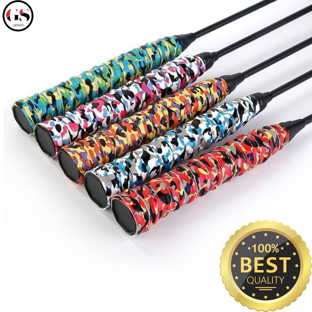 Good Quality Badminton Racket Anti-slip grip absorb sweat Tennis Squash Fishing Rod colorgrip tape multiuse racquet多用途手胶