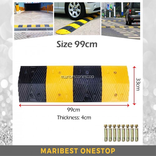 99cm Rubber Speed Hump Speed Bump Shopee Malaysia