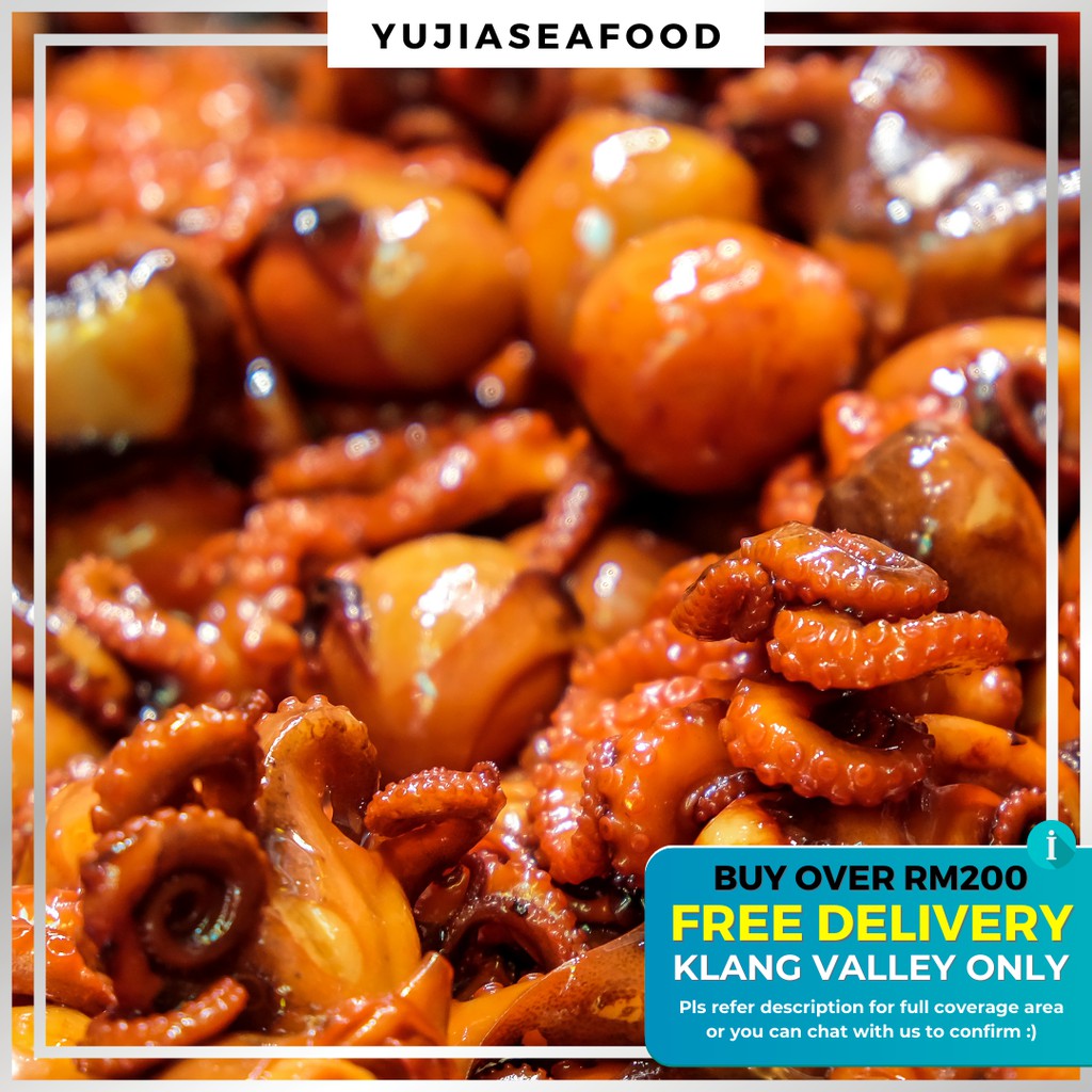 Kl Sgr Sahaja 2kg Halal Ready To Eat Chuka Idako Baby Octopus å³é£èå¶å°ç« é±¼ Shopee Malaysia