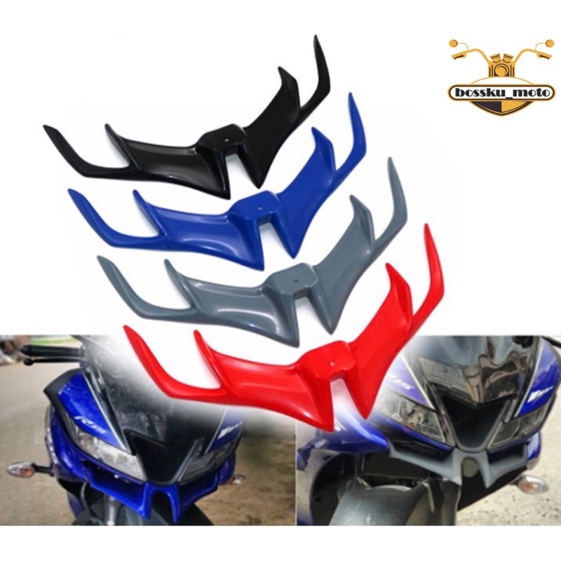 R15 V3 WINGLET FRONT FIBER & PLASTIC | Shopee Malaysia