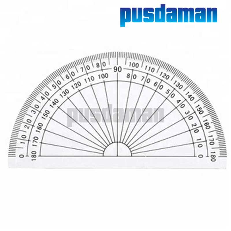 180 Degree Protractor Ruler Shopee Malaysia