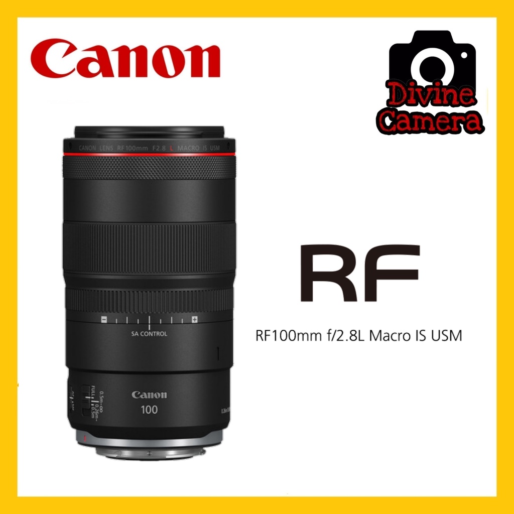 Canon RF 100mm f/2.8 L Macro IS USM Lens
