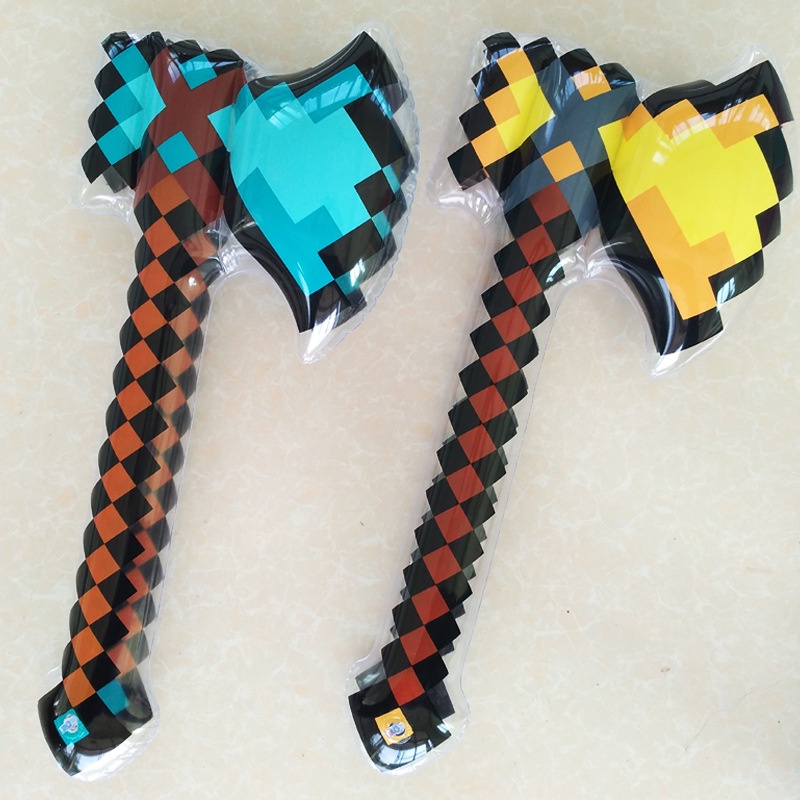 UK Seller 1 Inflatable Axe Pirate Minecraft Toy Kids 